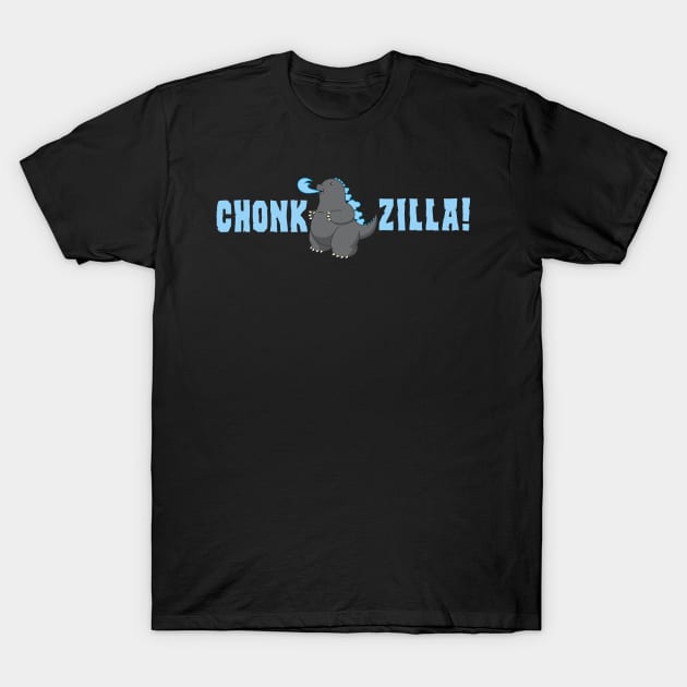 Chonkzilla! T-Shirt by Gridcurrent